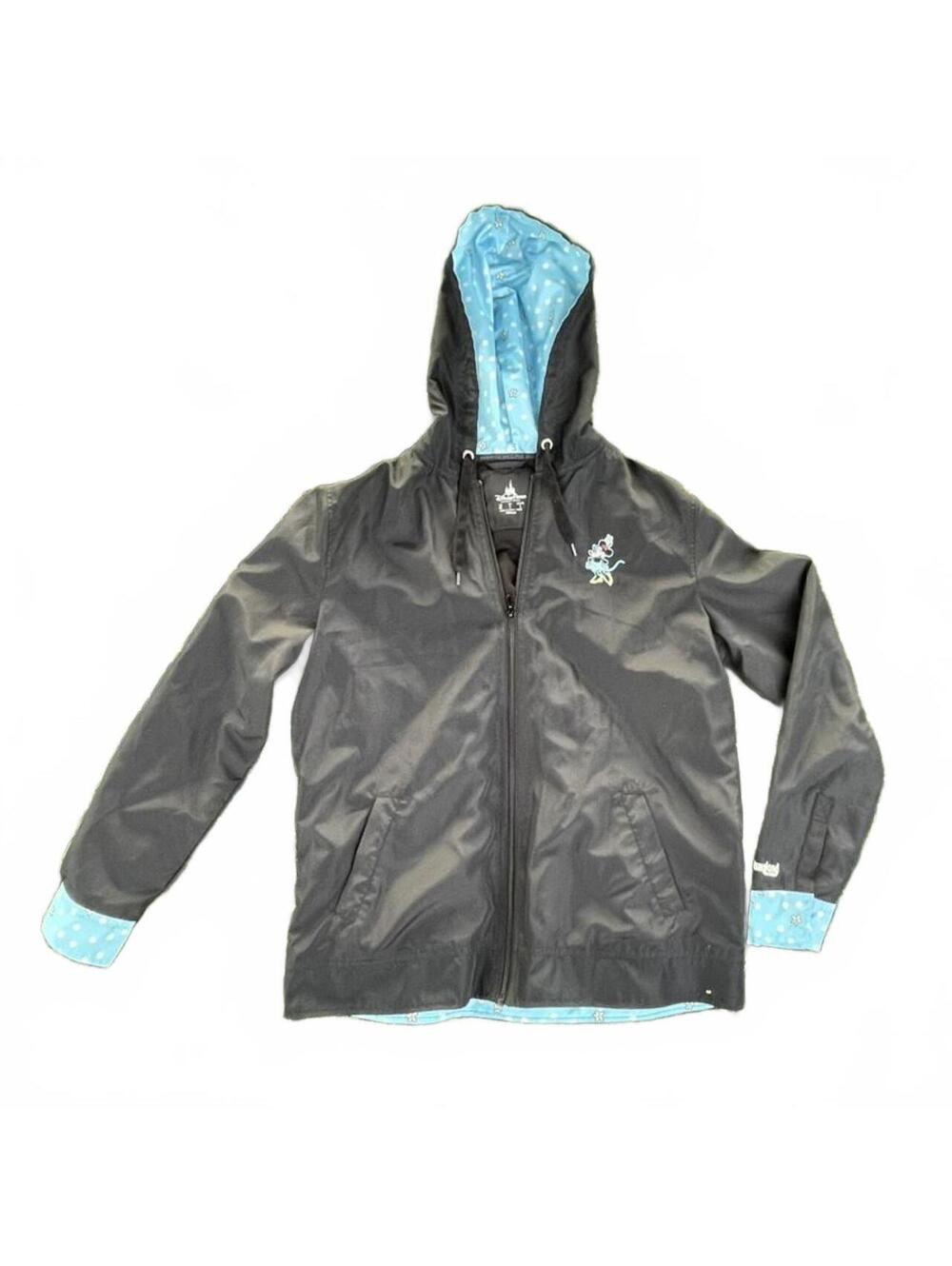 Disney Minnie Mouse Wind Breaker Jacket Women's Size M